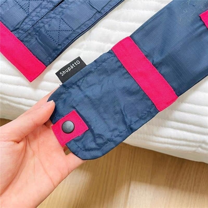 限量👝日本  MARNA Shupatto 秒收包 秒收袋 購物袋 OKIPPA防盜置物袋 可折疊 購物袋 單肩包-細節圖5
