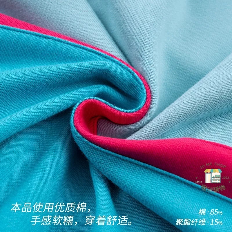 👘官方授權 正品 Hatsune Miku 初音未來 秋冬 大學T 帽T 連帽衛衣 miku 印花 拼色 長袖連帽衫-細節圖3