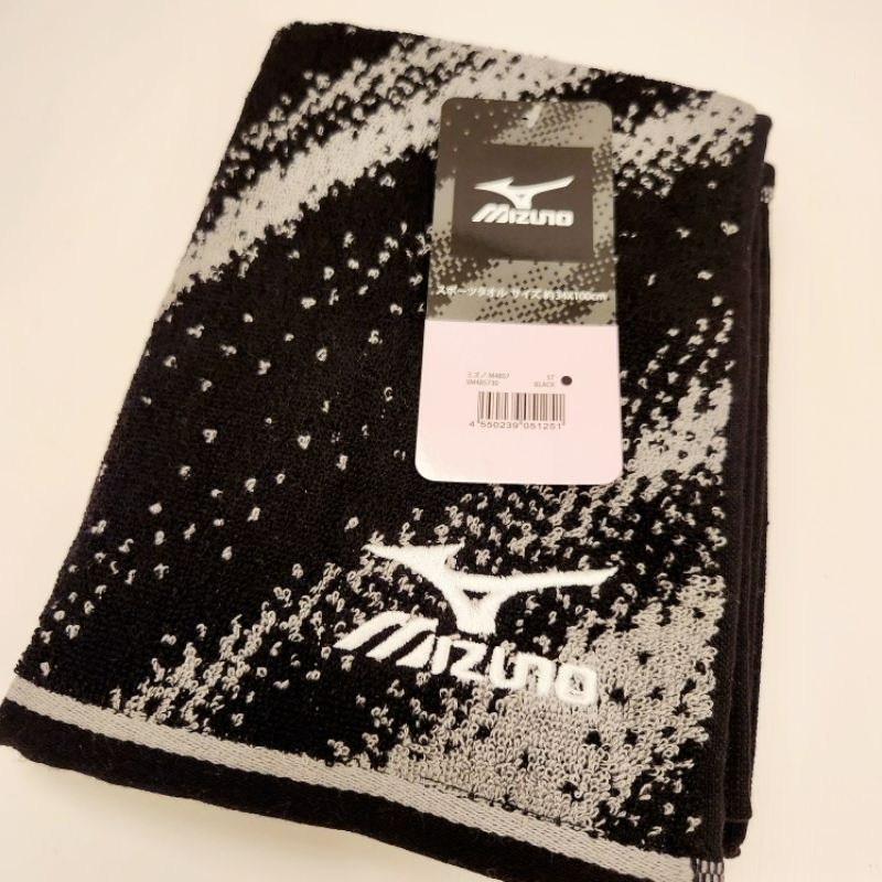 🥇日版 Mizuno 美津濃  運動毛巾 純棉 加長 綁腰上 吸汗 擦汗 掛脖子15x120cm 34x100cm-規格圖9