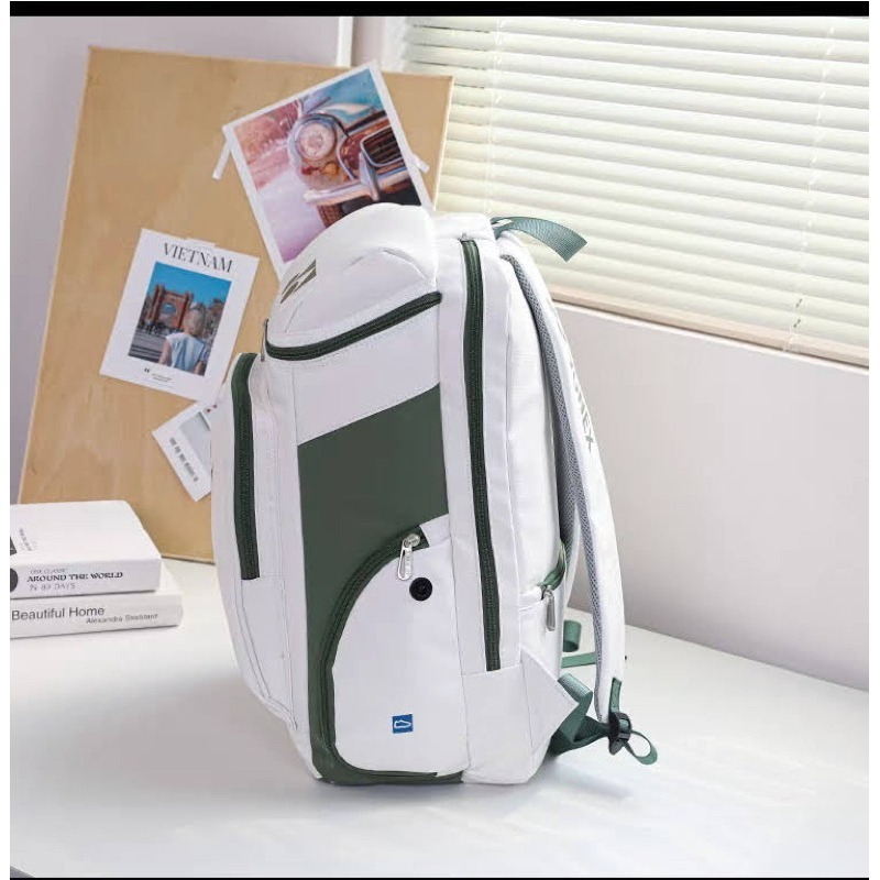 現貨 🏸 Yonex yy 1408 🇰🇷韓版 羽球背包 雙肩背包 羽球包 3支裝 容量大 網球包 獨立鞋倉-細節圖2