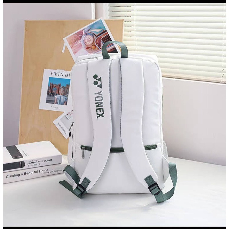 現貨 🏸 Yonex yy 1408 🇰🇷韓版 羽球背包 雙肩背包 羽球包 3支裝 容量大 網球包 獨立鞋倉-細節圖4