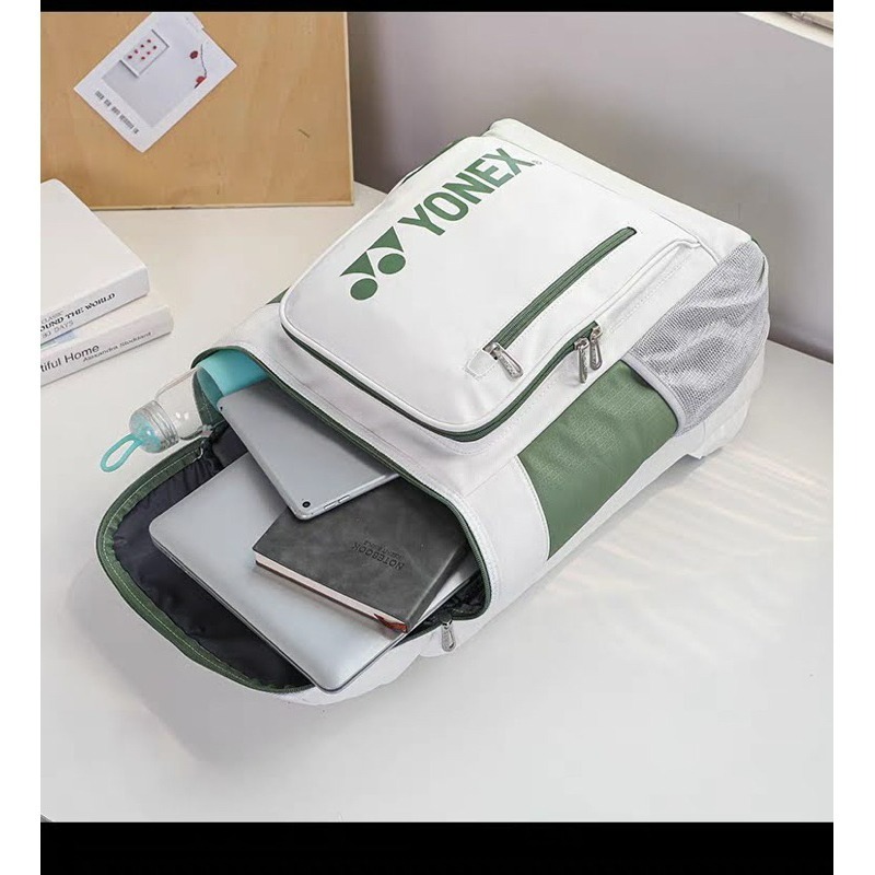 現貨 🏸 Yonex yy 1408 🇰🇷韓版 羽球背包 雙肩背包 羽球包 3支裝 容量大 網球包 獨立鞋倉-細節圖6