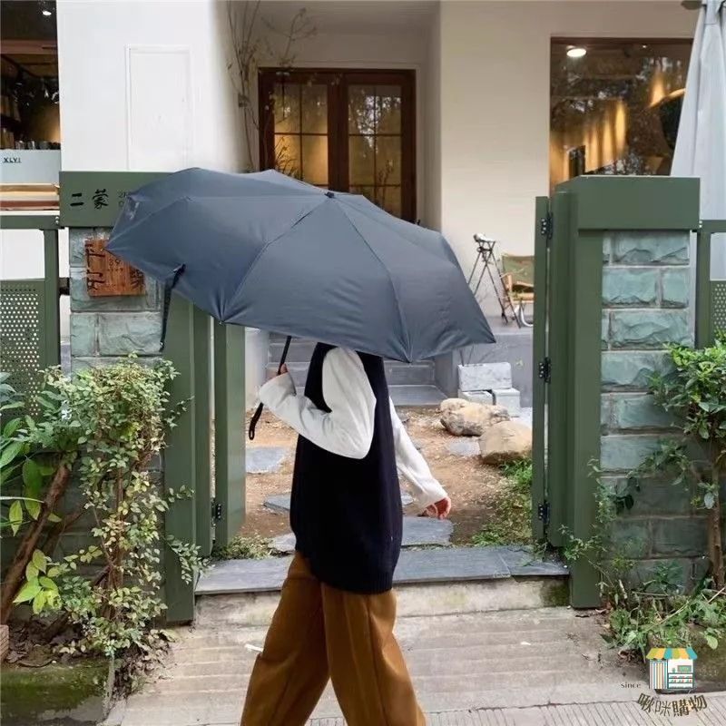 ☂️ christian aujard paris 🇨🇵  法國品牌傘 銀膠 質感純色 三折傘 雨傘 陽傘 99cm-細節圖8