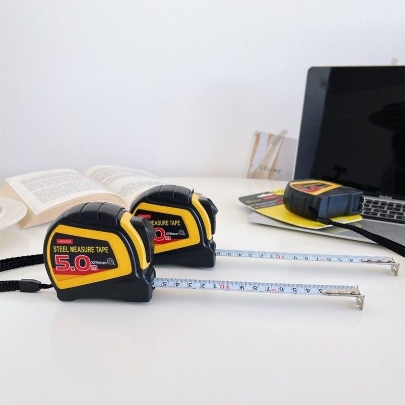 現貨 🇩🇪 德國 MEGOES 自動鎖停 捲尺 防摔 高精度 順手 好用 防震 防摔 耐磨 鋼捲 尺子 5m 5米 卷尺-細節圖6