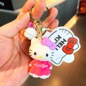 新款上架🪅 三麗鷗 正版 卡通 卡蒂貓 Hello kitty 美樂蒂 公仔 鑰匙圈 布丁狗  掛件 鑰匙扣 禮物-規格圖9