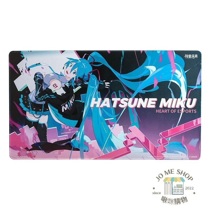 現貨 新品 禮物 👘 官方授權 Hatsune Miku 初音未來 miku 電競之心系列 滑鼠墊-細節圖8