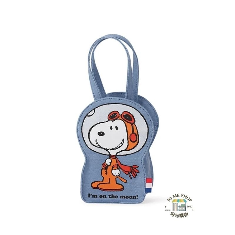 🇯🇵 日版  🐾 SNOOPY 史努比 帆布 手提袋 小巧 立體 杯套 飲料袋 厚磅帆布 隨行袋 超實用杯袋-細節圖3