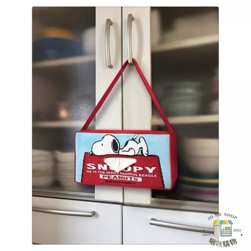 禮物 日本限定 🇯🇵 日版  🐾  SNOOPY 史努比 車載 車用 居家 桌面 可掛 抽紙套 紙巾套 面紙盒-細節圖7
