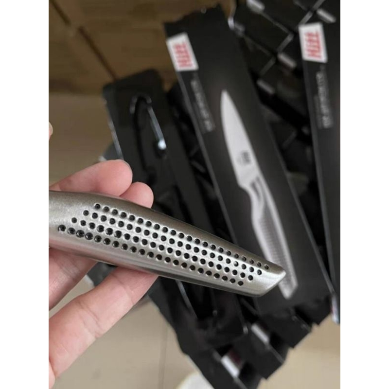 現貨 🇩🇪 德國品質 🇷🇺 俄羅斯 品牌 一體成型 全鋼 牛排刀 鋒利 水果刀 廚房烹飪 切蔬菜 沙拉 多功能小刀-細節圖5