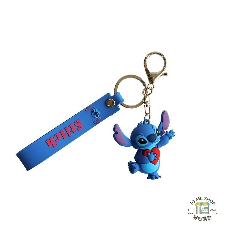 🏰 Disney 正版 迪士尼 玩具總動員 新款 三眼怪 草莓熊 史迪奇 胡迪 巴斯光年 可愛鑰匙圈 吊件-細節圖8