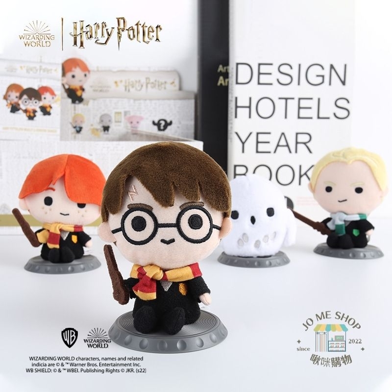 現貨 正版 禮物 🧙‍♂️ 哈利波特 Harry potter 盲盒 毛絨玩具 公仔 手辦 華納 潮玩 擺件 8個玩偶-細節圖2