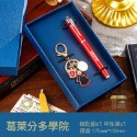 禮物 🧙‍♂️ 哈利波特 Harry potter 正版 學院系列 金屬書籤 鑰匙圈 中性筆 精緻英倫 禮盒 套裝-規格圖9