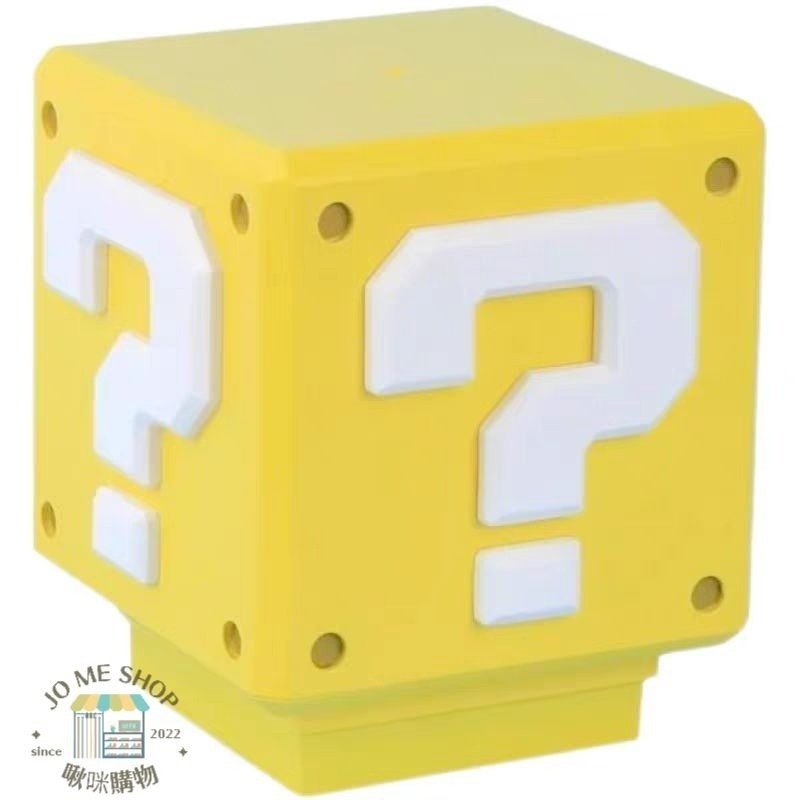 現貨當天出 禮物 三代 瑪利歐❓️問號燈  Mario 有音效 可靜音 發聲 充電小夜燈 方塊燈 LED 桌面  氛圍燈-細節圖5
