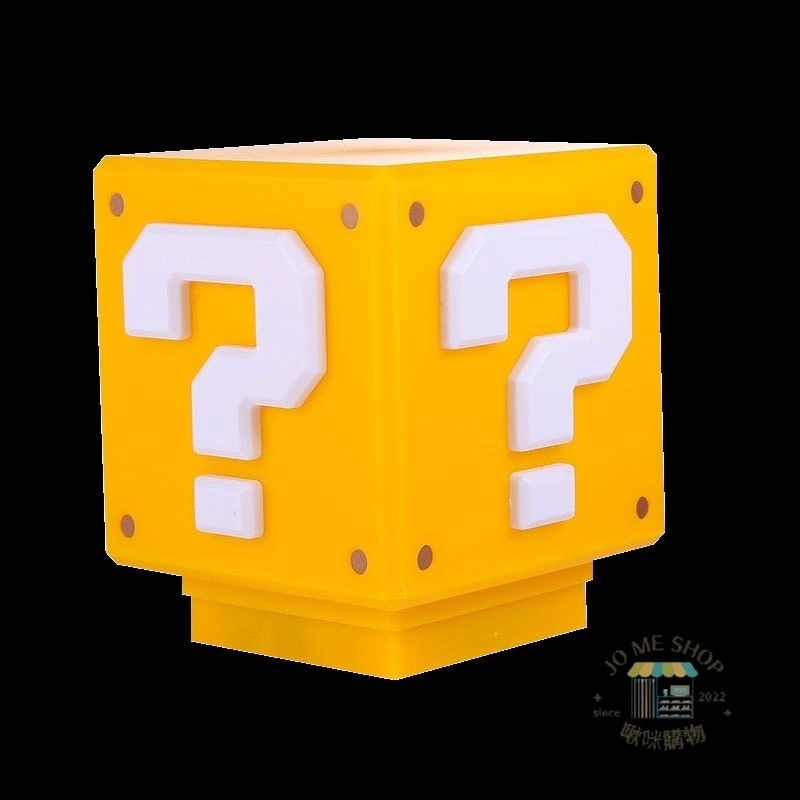現貨當天出 禮物 三代 瑪利歐❓️問號燈  Mario 有音效 可靜音 發聲 充電小夜燈 方塊燈 LED 桌面  氛圍燈-細節圖6