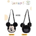 🔥現貨 禮物  🏰 Disney 正版 迪士尼 毛絨 斜掛包 奇奇蒂蒂 草莓熊 米奇 米妮 可愛 包包 卡通 大容量-規格圖9