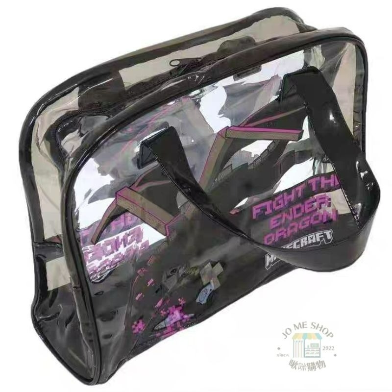 🇯🇵日本限定 現貨 禮物⛏️ 我的世界 Minecraft 麥塊 苦力怕 手提包 防水 游泳袋 收納包 書袋 購物袋-細節圖8