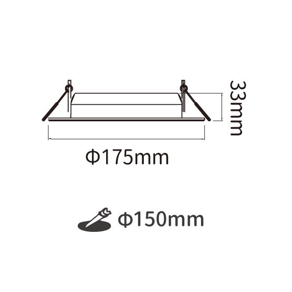 【DanceLight舞光】崁孔15CM 16W LED索爾崁燈   白光/自然光/黃光  (超取限10入)-細節圖3