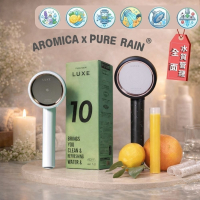 🌸雙效升級【AROMICA】共享特惠組 ARO LUXE 香氛蓮蓬頭+PR-LUXE濾水花灑  韓國原裝