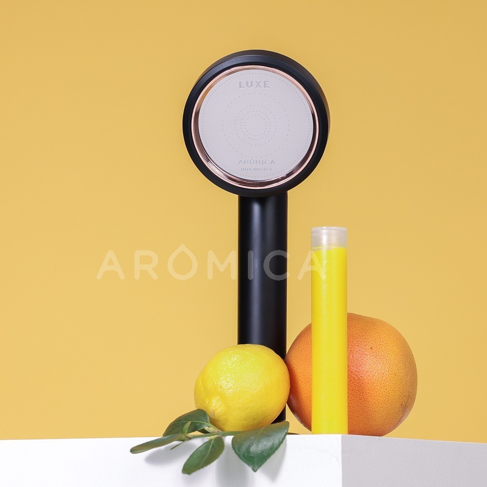 🌸韓國原裝『 Aromica』特惠組 ARO LUXE 香氛蓮蓬頭+PR-LUXE濾水花灑 雙效升級 韓國原裝-規格圖5