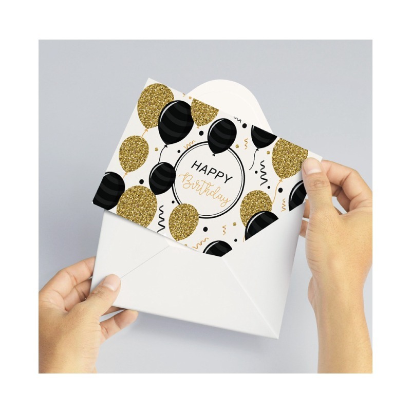 生日卡片 賀卡 祝你生日快樂 24種圖案 平均出貨 內頁空白-細節圖7