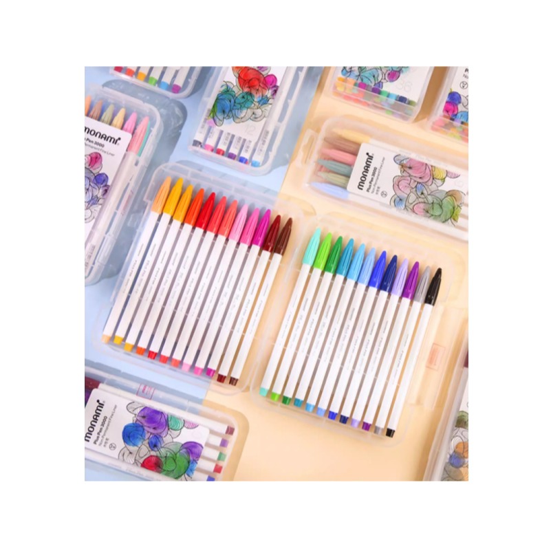 水性筆 手帳筆 手繪彩色人生水性色筆 12色24色36色48色60色組合 盒裝-細節圖9