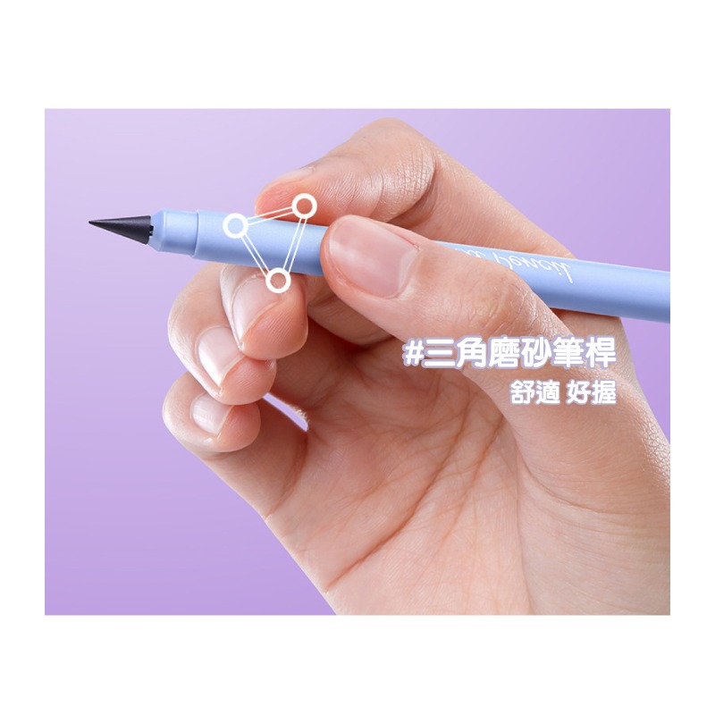 色鉛筆 彩色鉛筆 畫不完的色鉛筆 12色組合 寫不完 疊色自然 筆觸細膩 三角磨砂筆桿-細節圖5