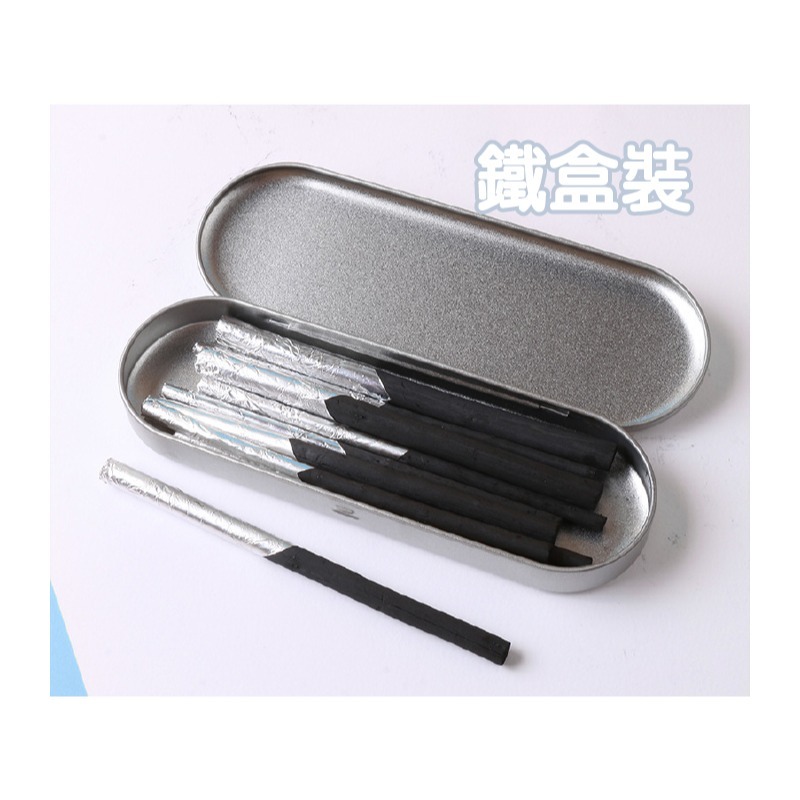 碳筆 炭筆 素描 真 木碳條碳筆 柳樹枝條燒製 4種粗細 10支裝 碳棒-細節圖5