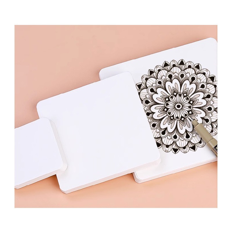 禪繞畫紙 纏繞畫紙  5.1cm 8.9cm 11.4cm 300g-細節圖7