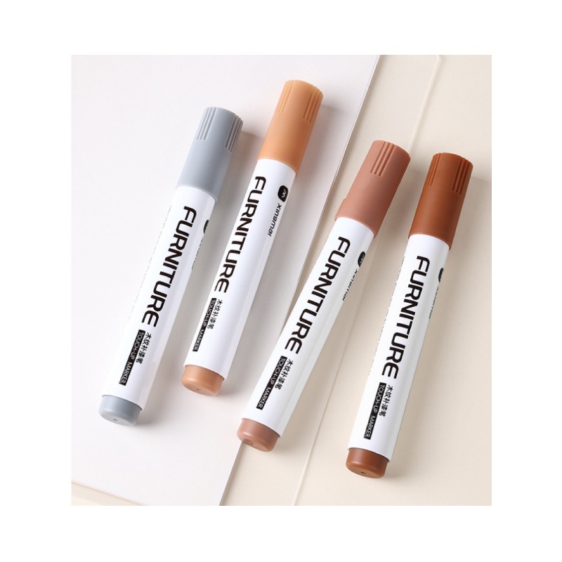 補漆筆 木紋 整組12色組合 木製產品 工藝品 划痕 修補-細節圖3