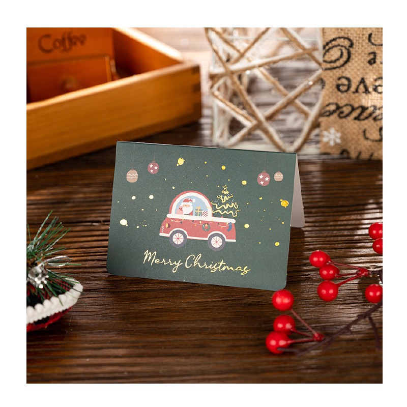 快速出貨 聖誕卡片 聖誕賀卡 歡樂耶誕 6款平均出貨 單張價格 有信封 聖誕節 交換禮物 雪人聖誕樹-細節圖6