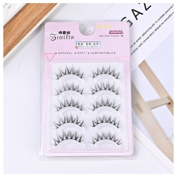 燕尾蝶 假睫毛 五對裝-細節圖3