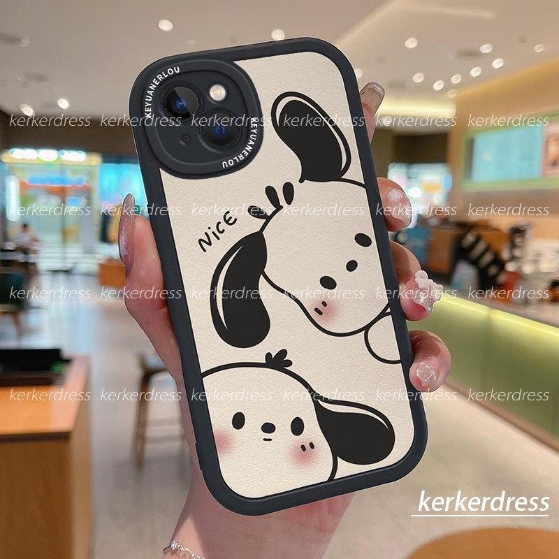 卡通小狗手機殼 防摔保護殼 適用於 iPhone 14 Pro Max i14 Plus 13 12 mini 簡約學生-細節圖6