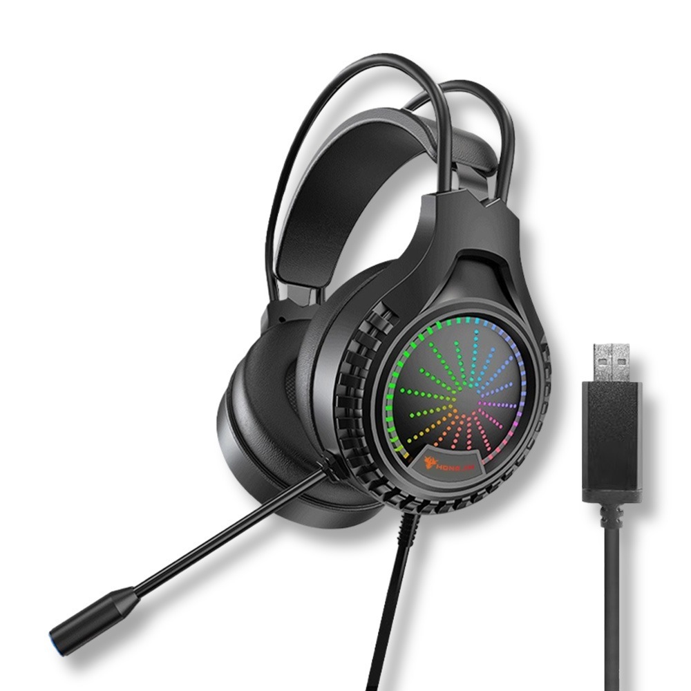 宏晉 G201RGB頭戴式電競耳機麥克風-細節圖2