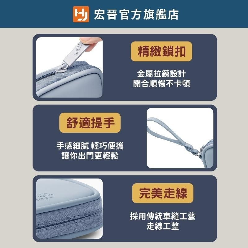 便攜數位收納包 迷你3C隨身收納包 無線耳機 線材 配件收納 行動電源 外出旅遊 隨身收納包 收納包-細節圖6