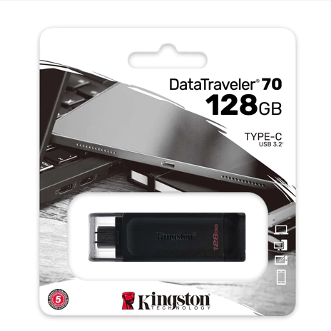 【台灣公司貨】Kingston 金士頓隨身碟 TYPE-C DT70 USB 3.2 Gen 1 USB-C-規格圖6