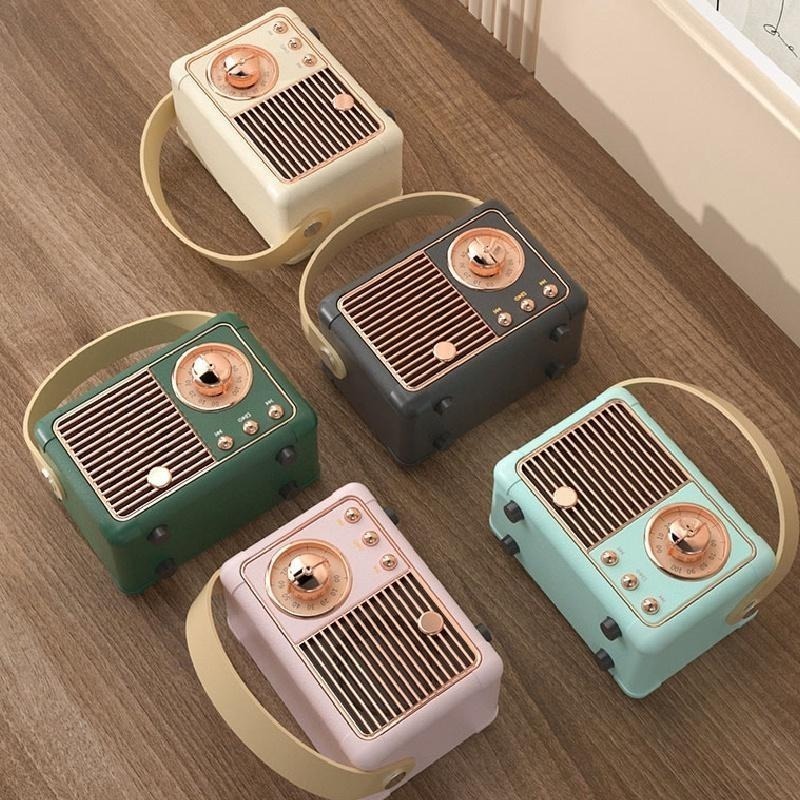 復古藍牙音箱 復古藍牙喇叭 無線藍牙音響 迷你 便攜 小音響 迷你藍牙音響-細節圖9