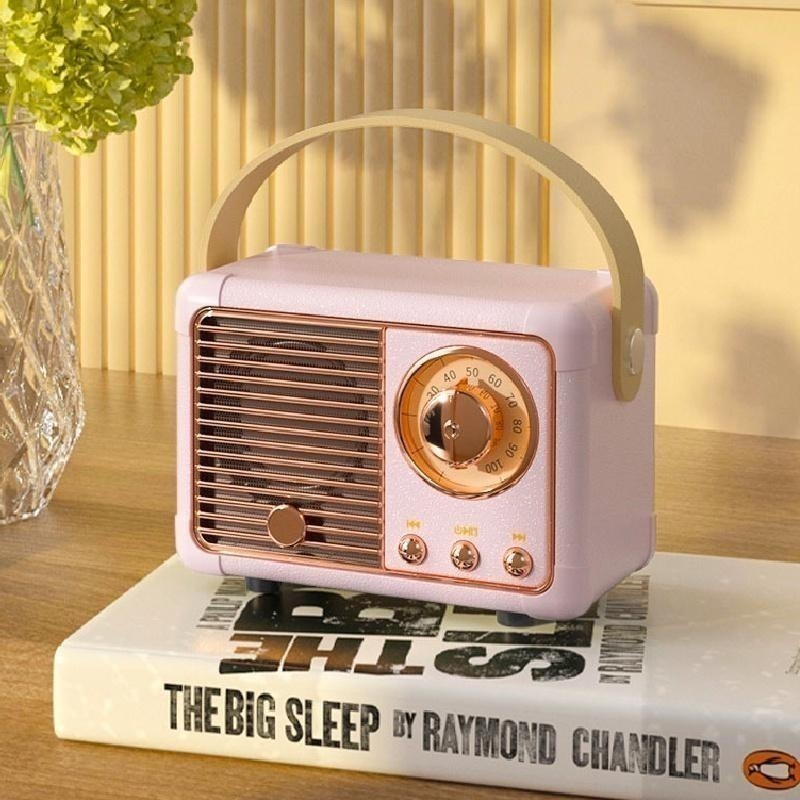 復古藍牙音箱 復古藍牙喇叭 無線藍牙音響 迷你 便攜 小音響 迷你藍牙音響-細節圖6