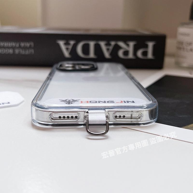 宏晉 手機掛繩夾片 金屬扣環 固定片 固定卡片 加強版 耐用掛繩夾片 超薄 不影響充電 墊片-細節圖9