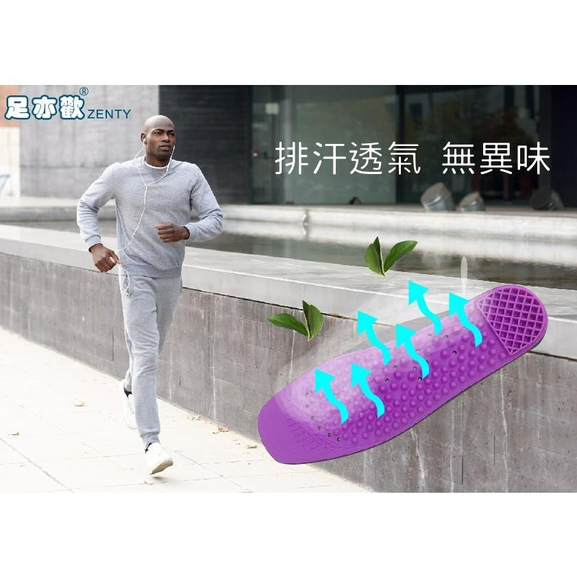 🔥【足亦歡ZENTY】【台灣製】抗菌除臭奈米銀離子系列 腳痛剋星 爆款 鞋墊 鞋墊久站 運動鞋墊 除臭鞋墊 足弓墊-細節圖8