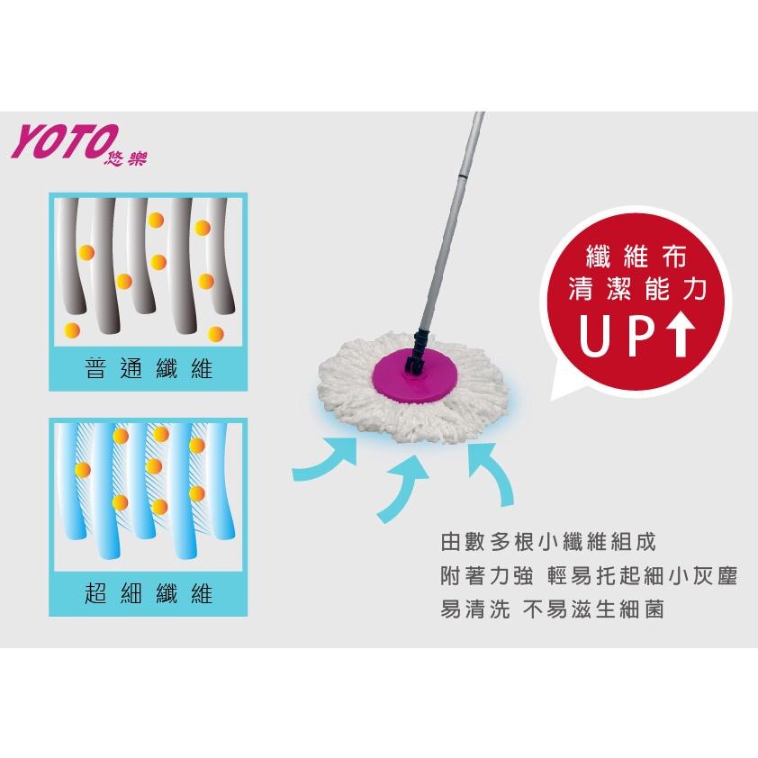 【買5個送1個】拖把通用布盤 拖把替換布 手壓式 加厚款 替換拖布頭 拖把布 通用布盤-細節圖4