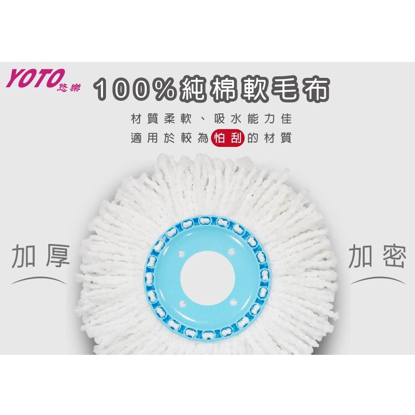 【買5個送1個】拖把通用布盤 拖把替換布 手壓式 加厚款 替換拖布頭 拖把布 通用布盤-細節圖5