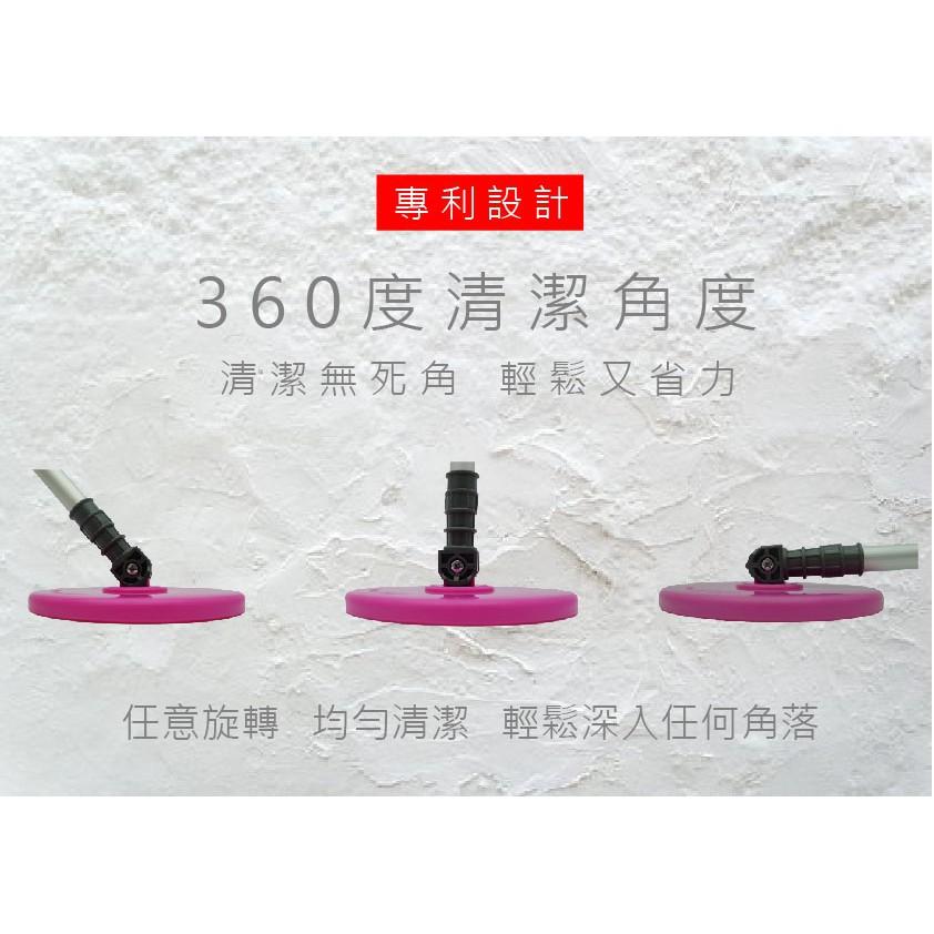 悠樂免腳踩手壓旋轉拖把手桿-細節圖4