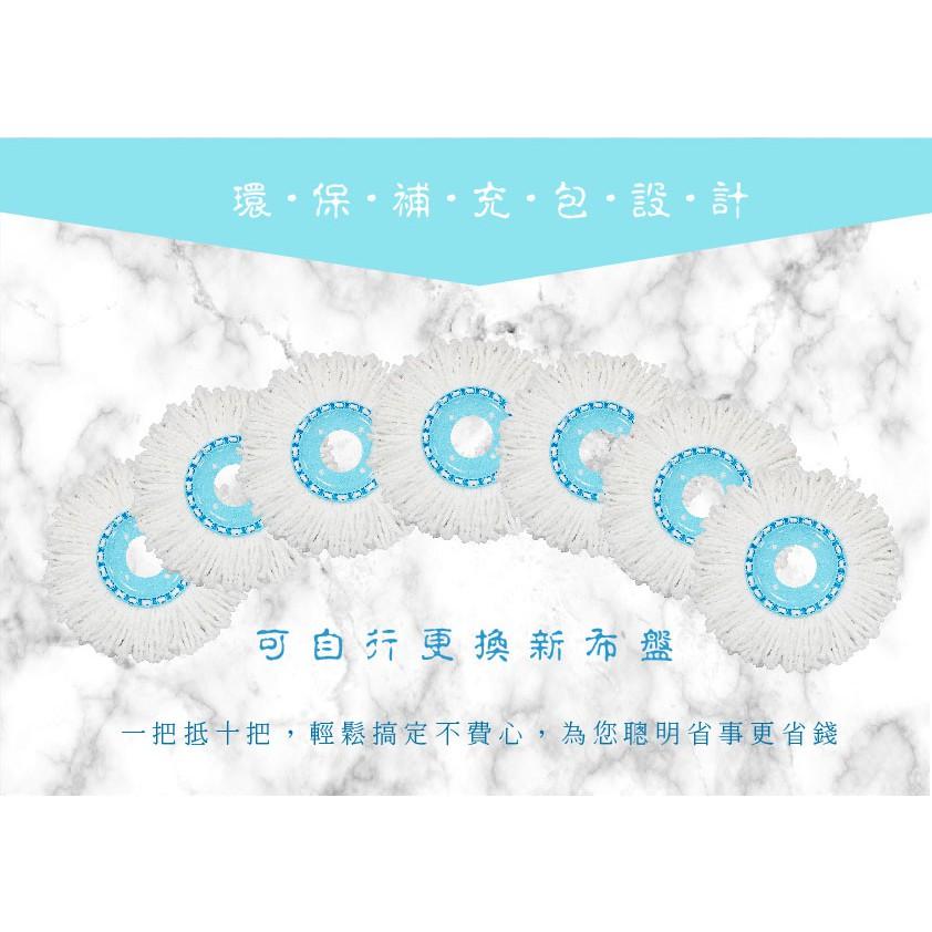 悠樂免腳踩手壓旋轉拖把手桿-細節圖5