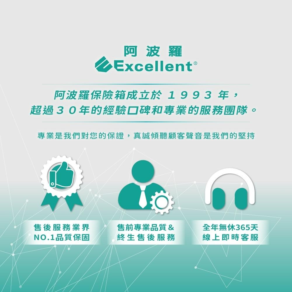 台灣原廠 阿波羅 Excellent 電子保險箱 EA25P (標準型)-細節圖6