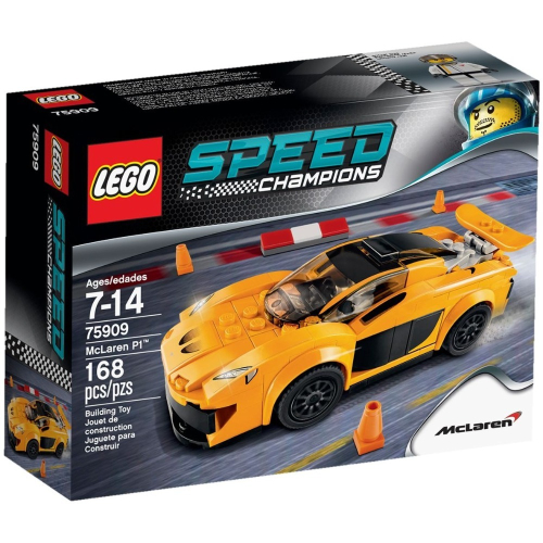 LEGO 樂高 Speed Champions 系列 75909 McLaren P1 全新未拆