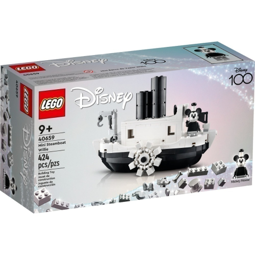 LEGO 樂高 迪士尼系列 40659 迷你蒸氣船 全新未拆