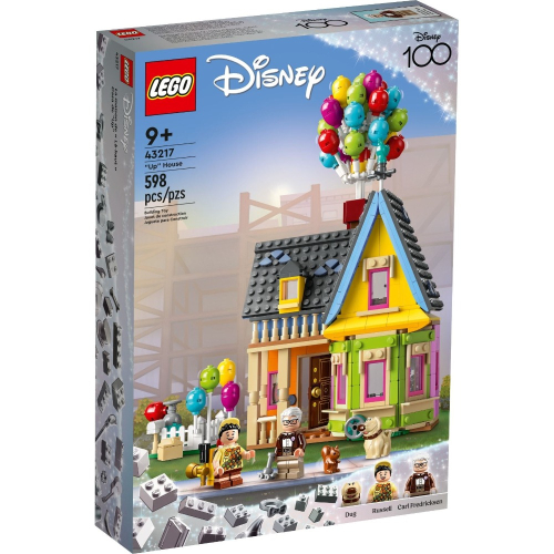 LEGO 樂高 迪士尼系列 43217 天外奇蹟之屋。全新未拆