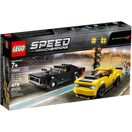 LEGO樂高 Speed Champions 系列 75893 Dodge Charger R/T