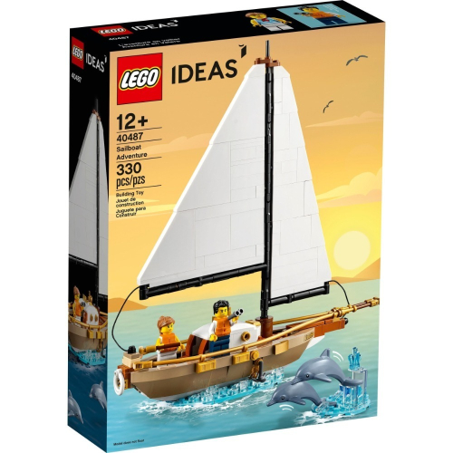 ［BrickHouse] LEGO 樂高 40487 IDEAS 系列 帆船冒險 Sailboat Adventure