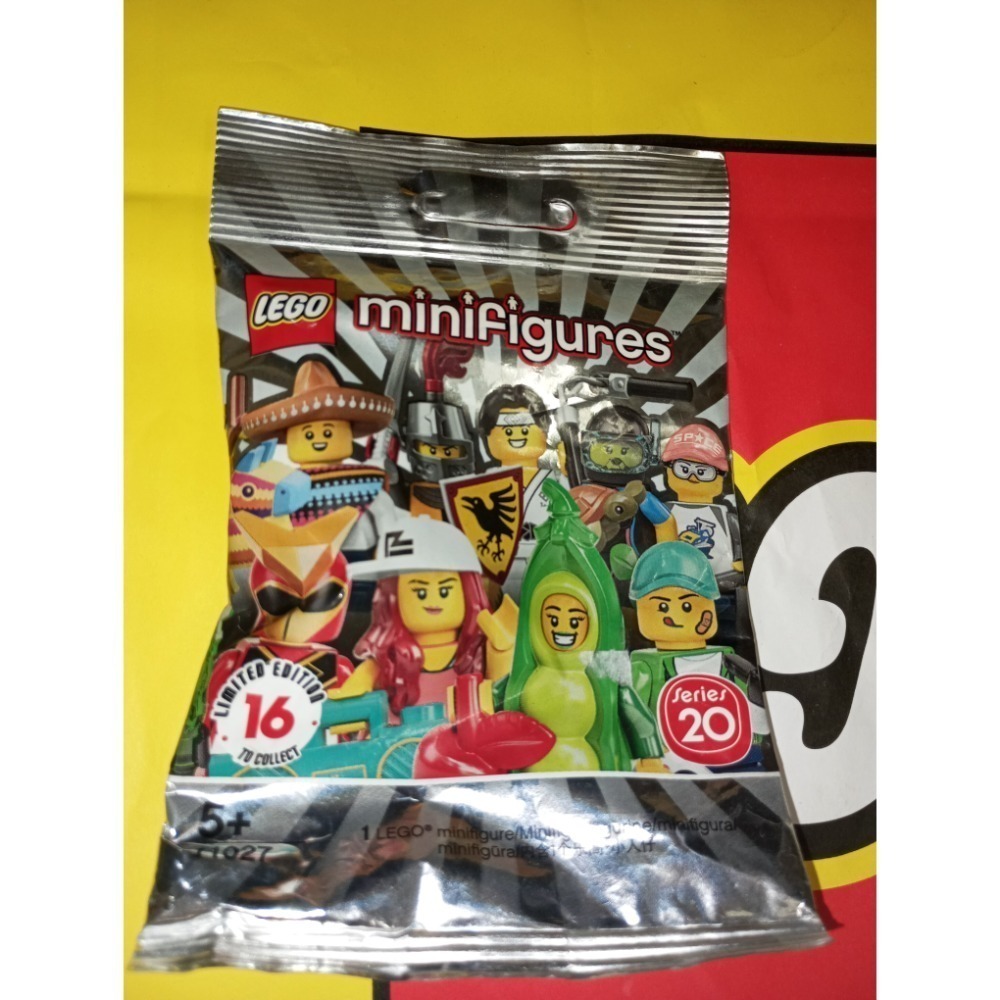 ［BrickHouse] LEGO  71027 20代人偶 4號 烏鴉騎士 71048 全新-規格圖3